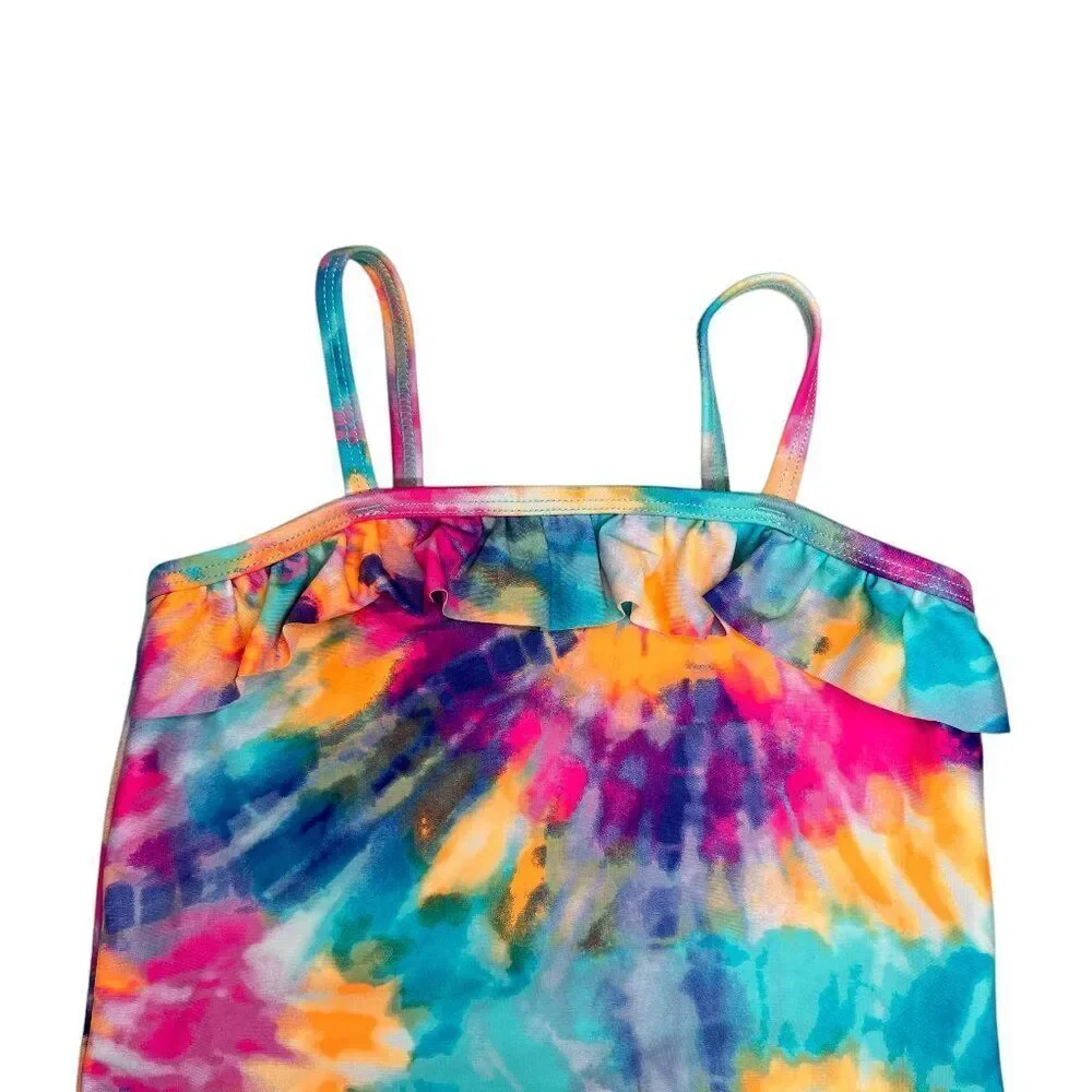The Children's Place Girl's Size 4T Tie Dye Swim‎ Top